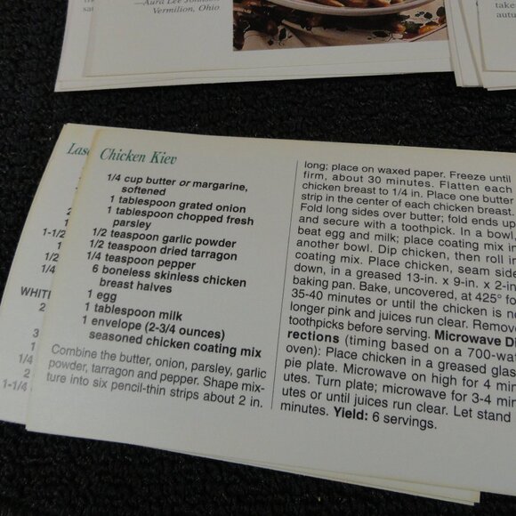 Taste of Home Wood Crate O' Recipes 2nd edition~180 cards~4x6.Kitch… - Picture 5 of 5